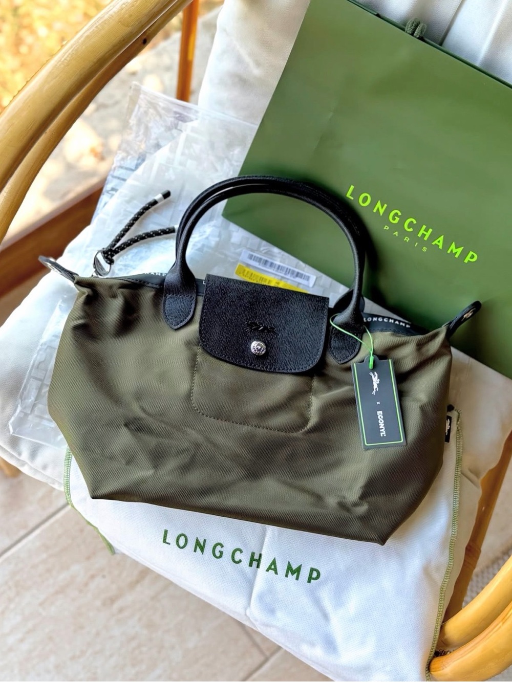 New Longchamp Le Pliage crossbody - Picture 1 of 7